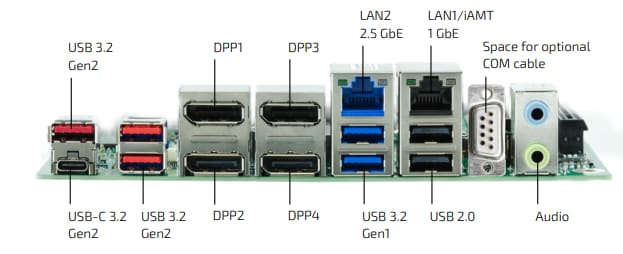 Kontron K3833-Q mITX Industrial Series Motherboard